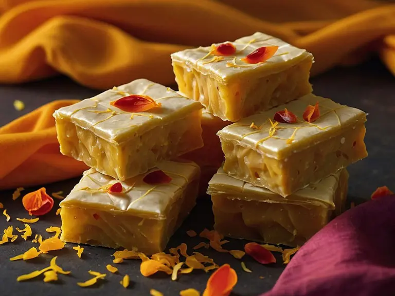 Kesar Badam Barfi: Traditional Sweet for Festivals